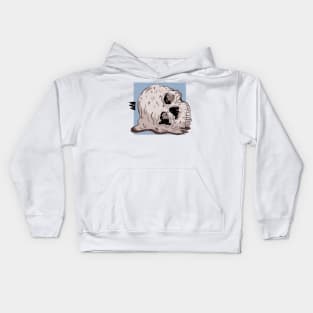 melted skull Kids Hoodie